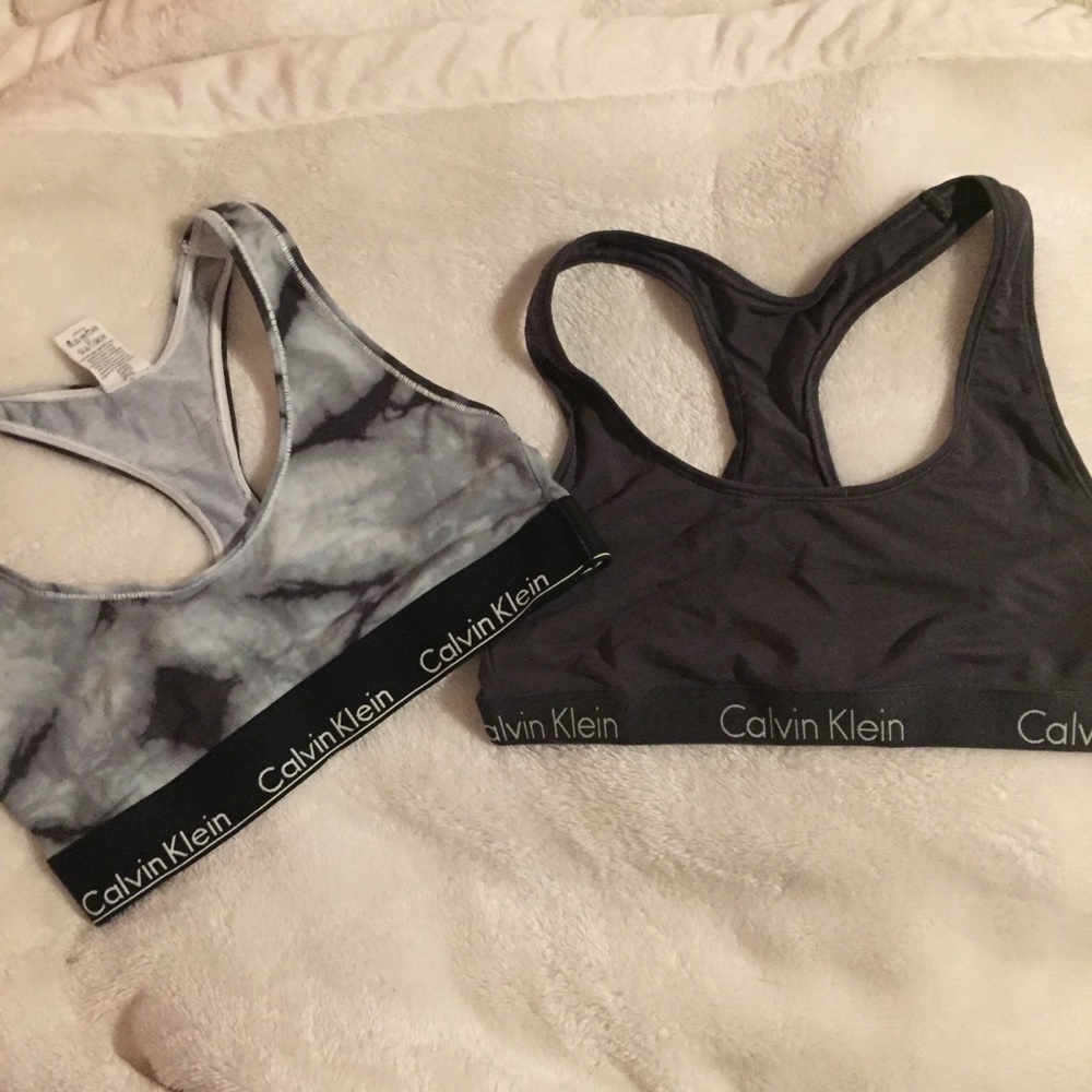 2 Calvin Klein bras